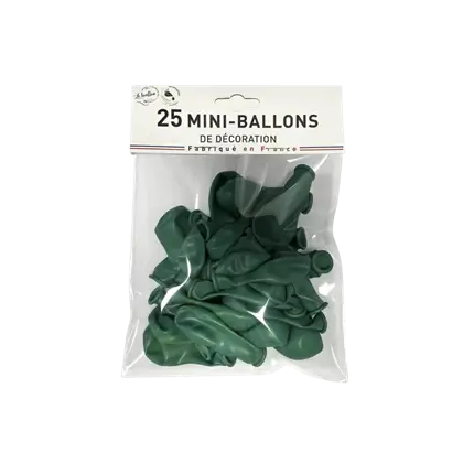 OPAQUE GROENE MINI BALL (set van 25)