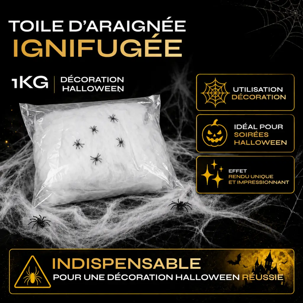 VUURVAST SPINNENWEB - 1KG
