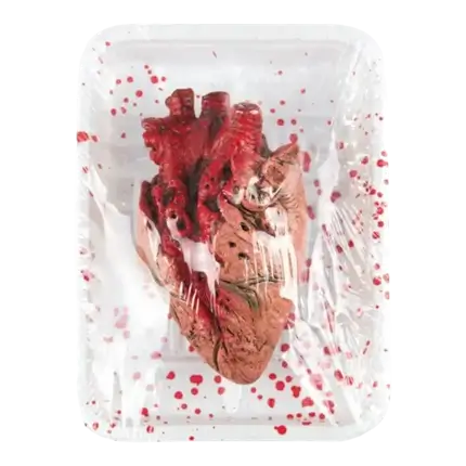 SCHEURBAAR HART IN BAKJE