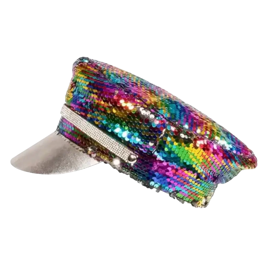 Zilveren Multicolour Omkeerbare Pet