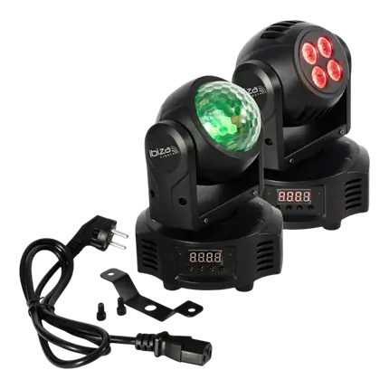 MH-ASTRO-WASH Dubbele lier DMX