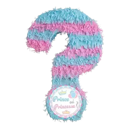 Pinata prins of prinses? - 38x10x50cm