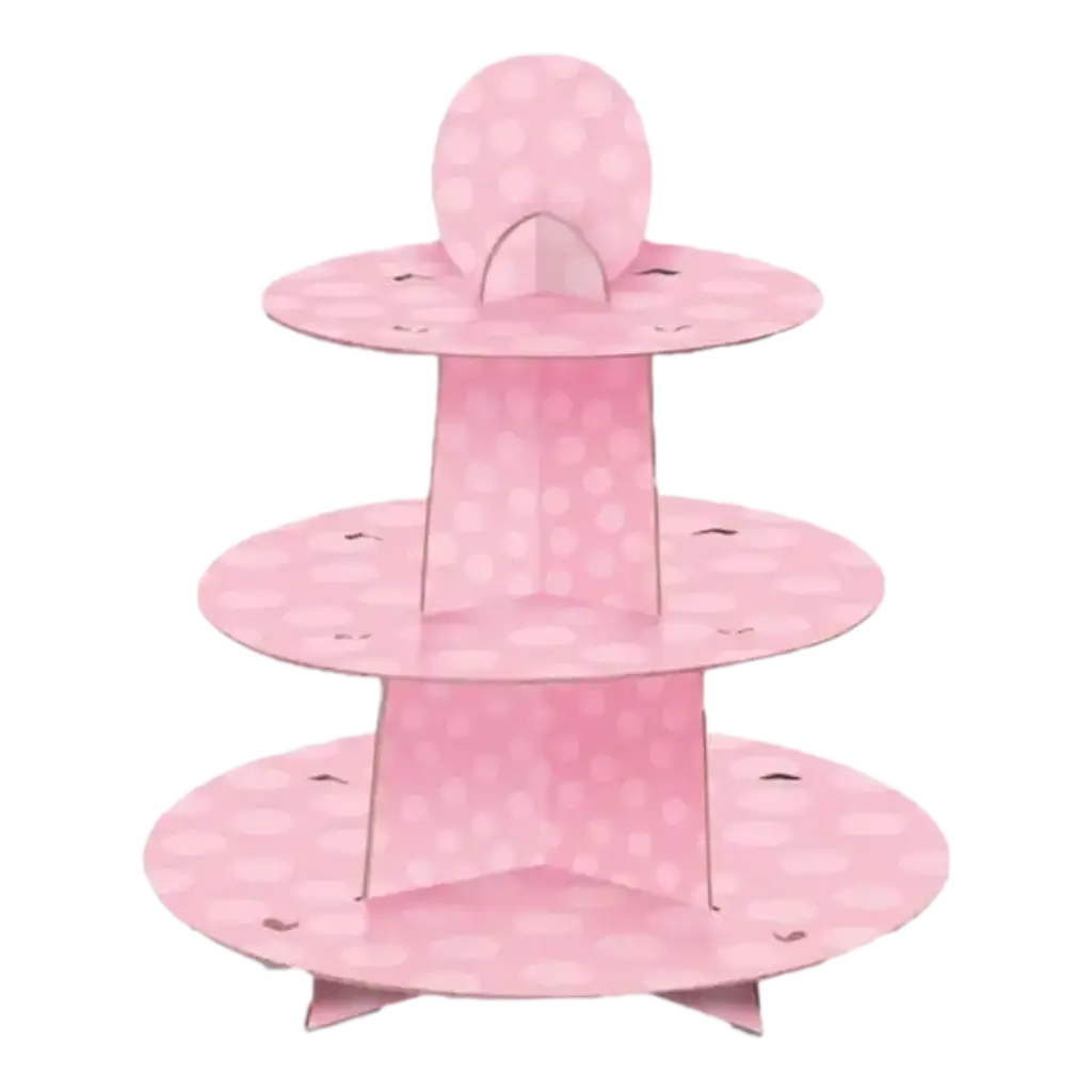 Cupcake standaard - Roze