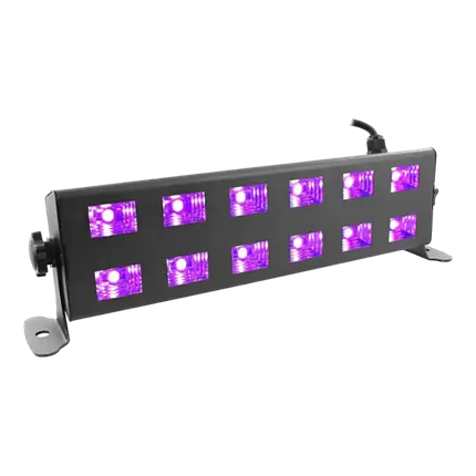 LED/UV EFFECT BAR - UV LED BAR 12X1W - BOOMTONE DJ