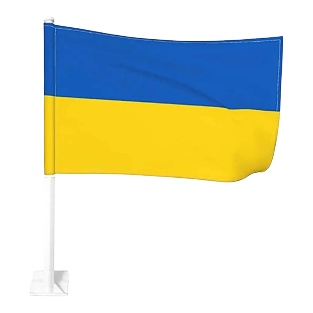 Oekraïne zakvlag 45x30cm