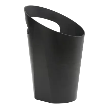 Zwarte champagnebowl - 32 cm