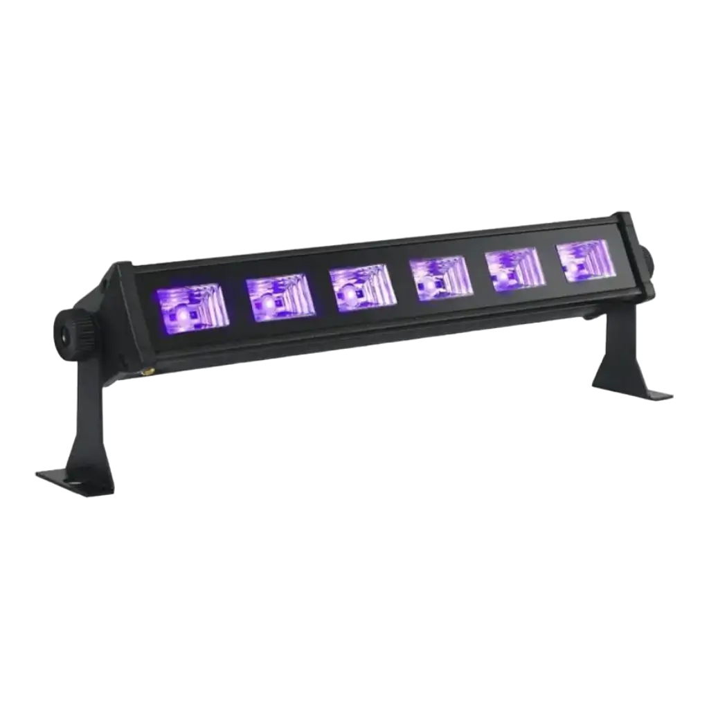 LED UV BAR - IBIZA LICHT 6 x 3W