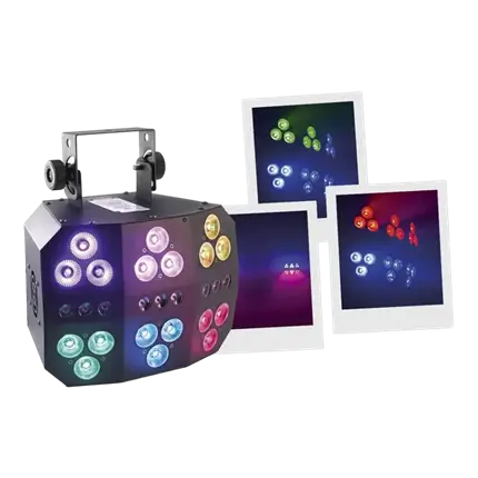 LED EFFECT MACHINE - 6 PACK LED PAR - BOOMTONE DJ