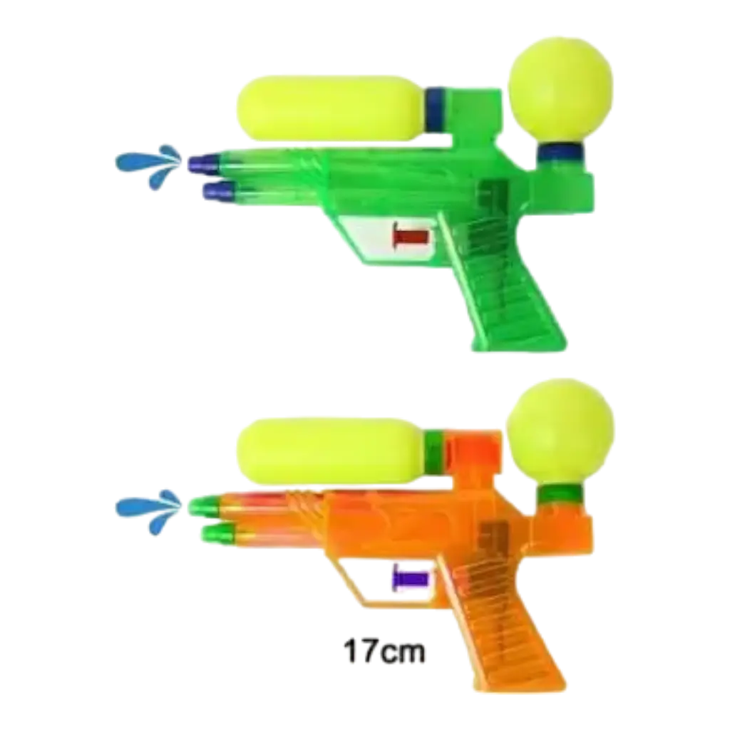 Waterpistool met dubbele tank