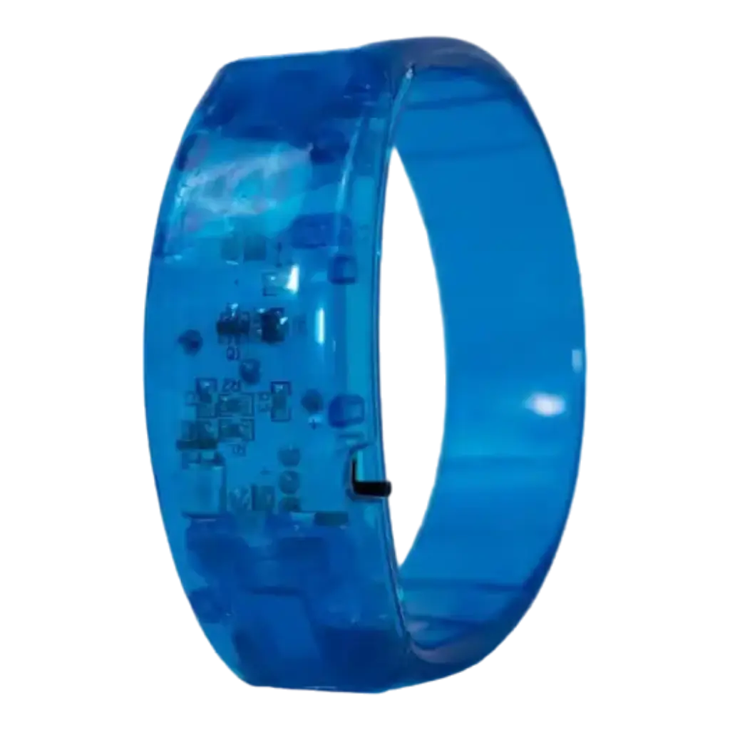 Lichtgevende Ritmische Armband - BLAUW