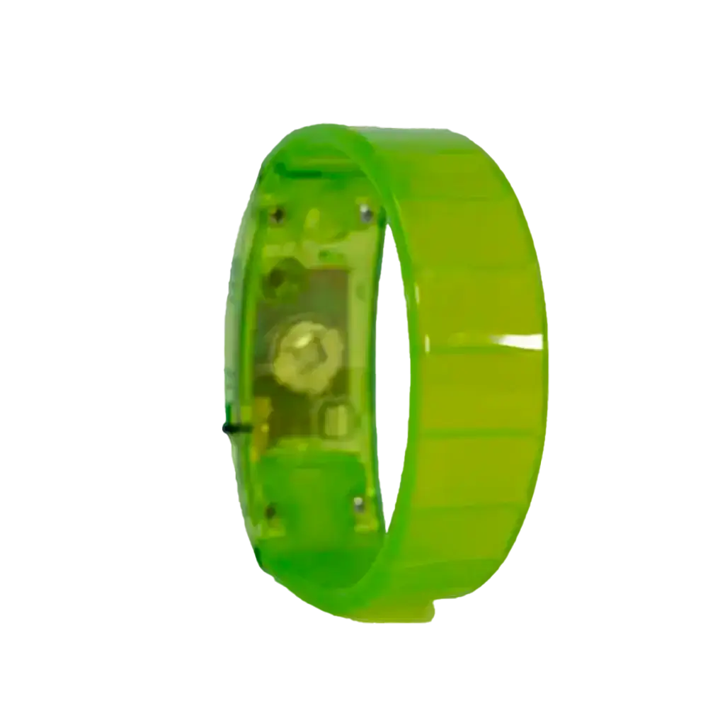 Lichtgevende Ritmische Armband - GROEN