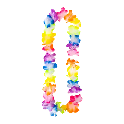 Pastel Hawaïaanse ketting