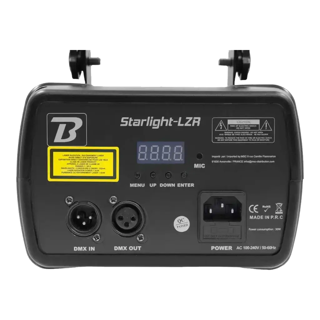 LED MACHINE - STARLIGHT-LZR - BOOMTONE DJ