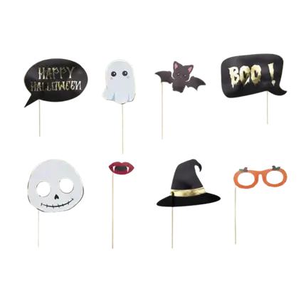 PHOTOBOOTH SPECIAL HALLOWEEN - 8 STUKS