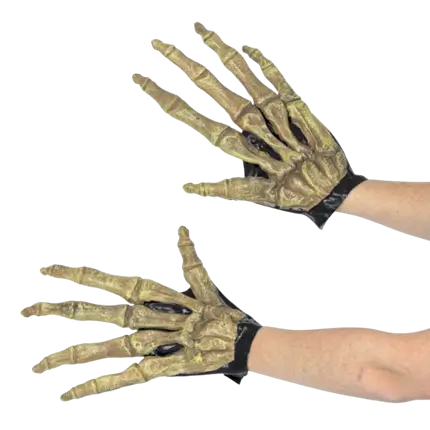 HALLOWEEN HANDSCHOEN - DINOSAURUS MONSTER