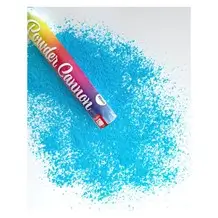 Kruitpistool 30 cm blauw