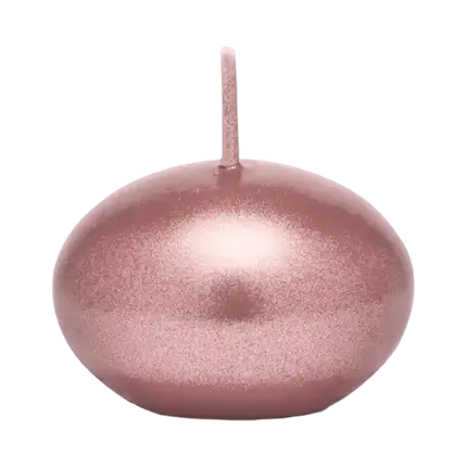 50 Drijvende kaars - Rosé Goud - 4cm