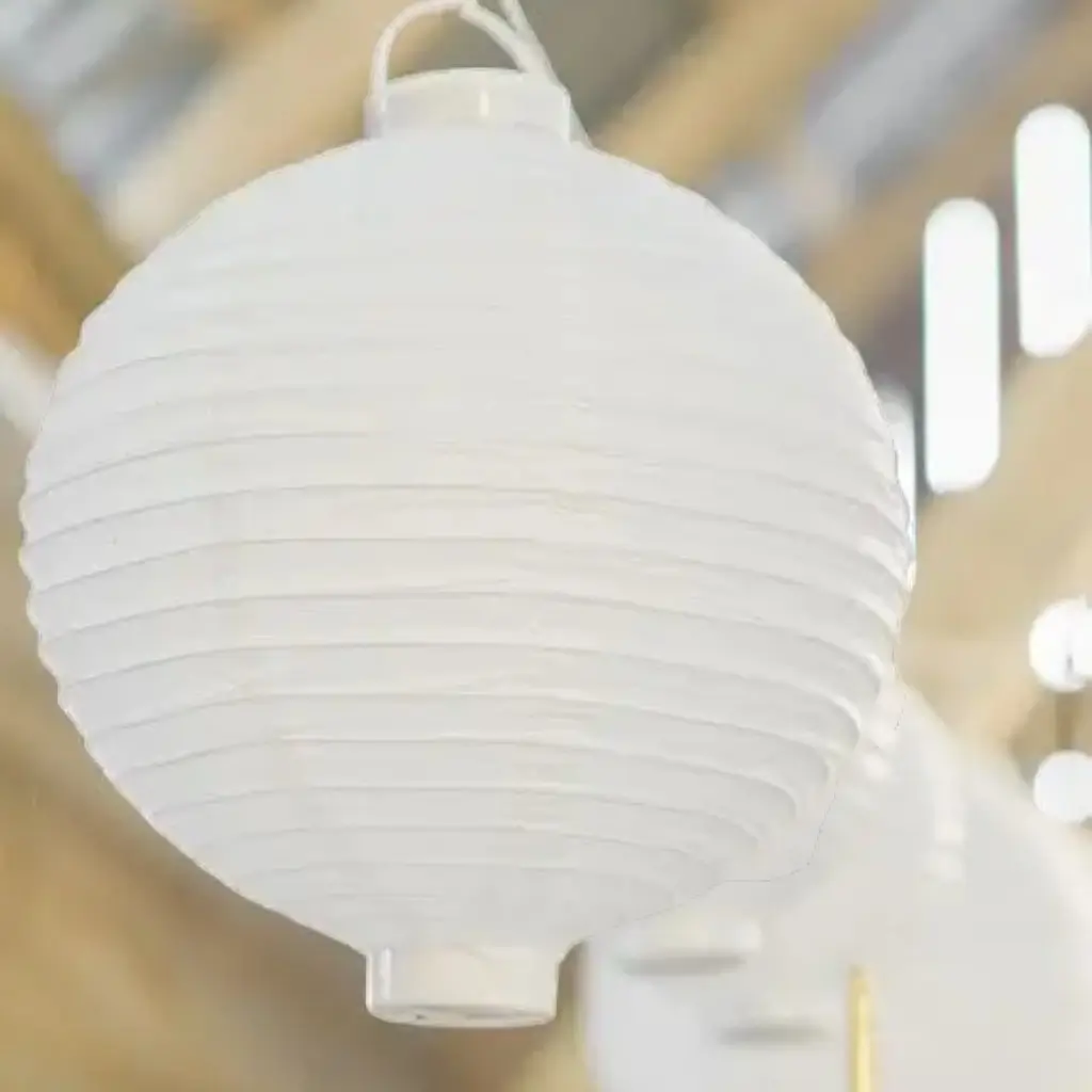Witte LED lamp 30cm