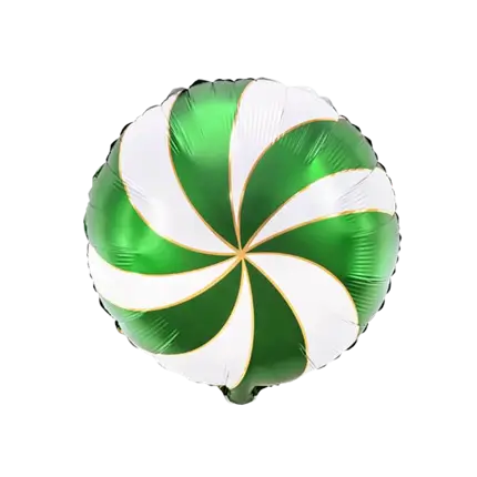 Metallic Candy ballon - Aluminium - Groen - 35cm
