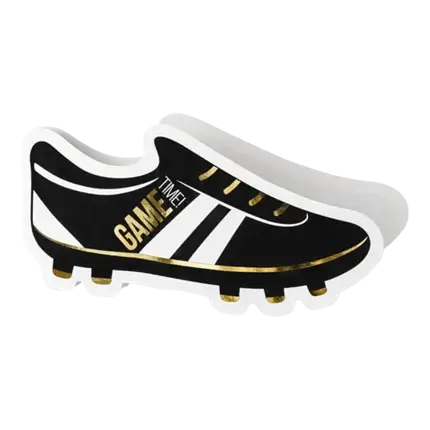 Confetti Kanon 35cm - Hart Wit/Goud 100% BIOLOGISCH AFBREEKBAAR