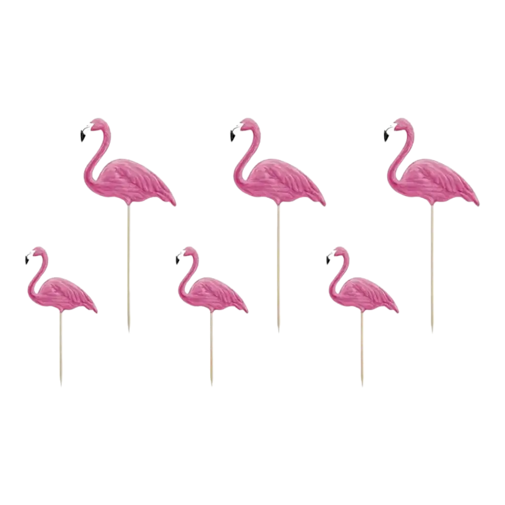 "Pink Flamingo's" taartdecoratie