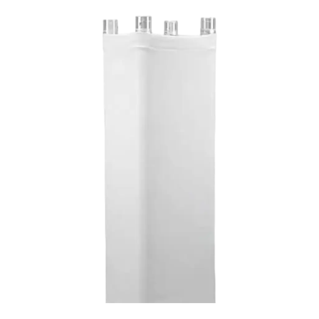 Lycra structuur voor Totem wit - BOOMTONE (2 meter)