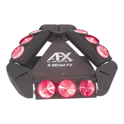 Roterend LED-spinlichteffect