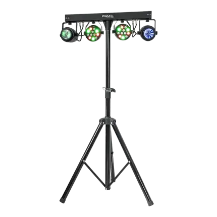 Ibiza LIGHT DJLIGHT60 lichtstatief met 2 projectoren