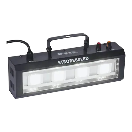 Ibiza LED stroboscoop wit licht 4x20W