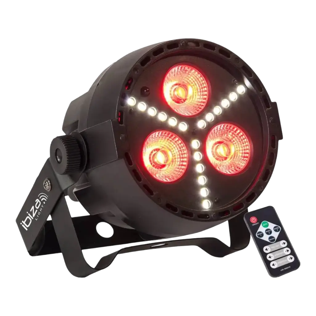 Ibiza Light PAR-Mini-STR 4 in 1 SMD LED schijnwerper