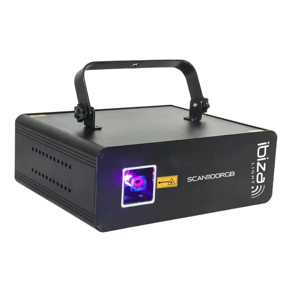 Ibiza Light RGB animatielaser SCAN1100RGB 1100mW