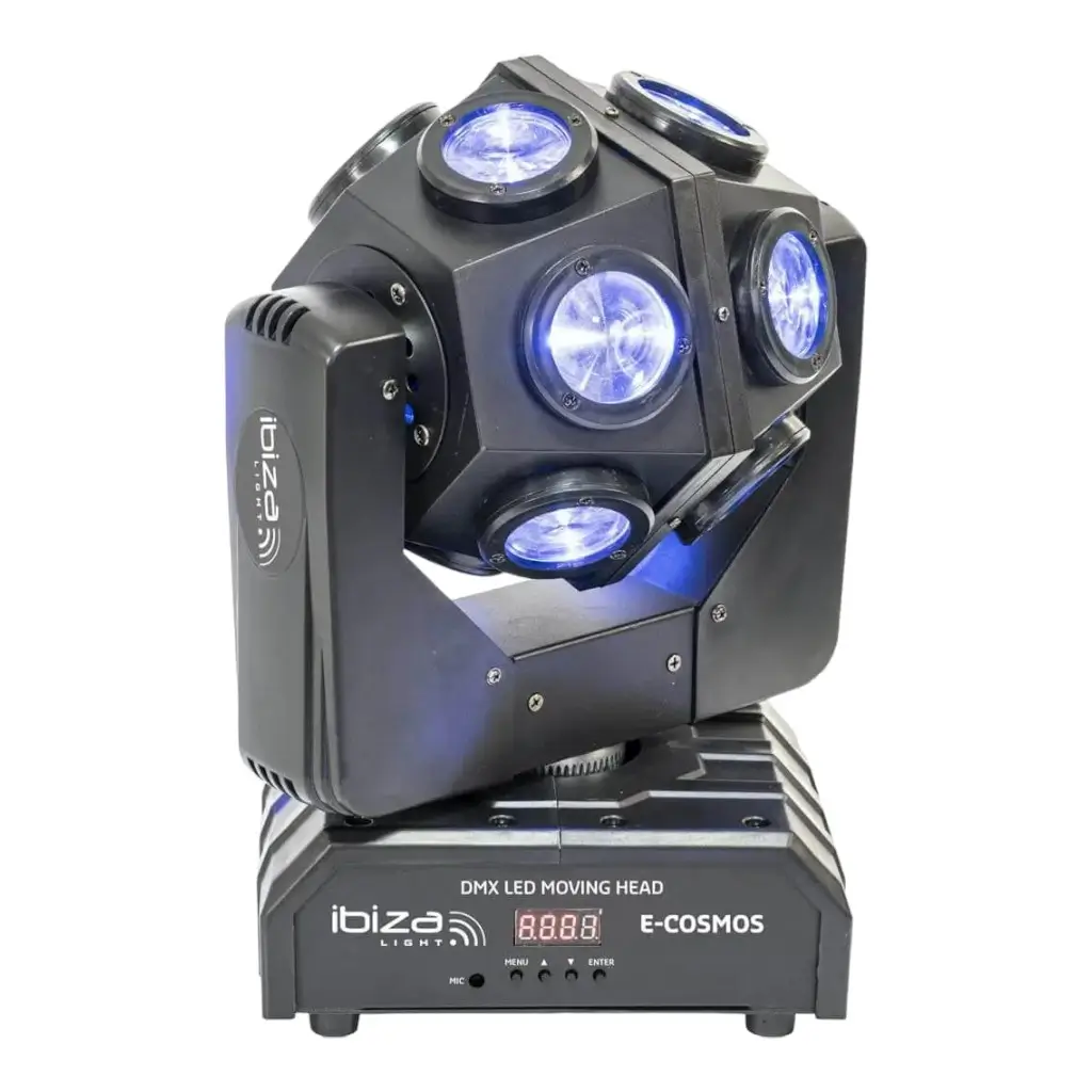 Retro stijl DMX E-COSMOS 4 in 1 LED bowser