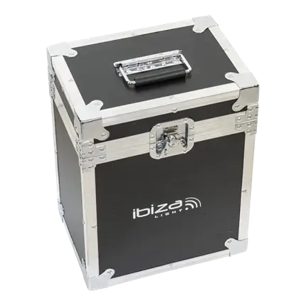 Ibiza Light zwarte flightcase voor E-COSMOS effectmachine