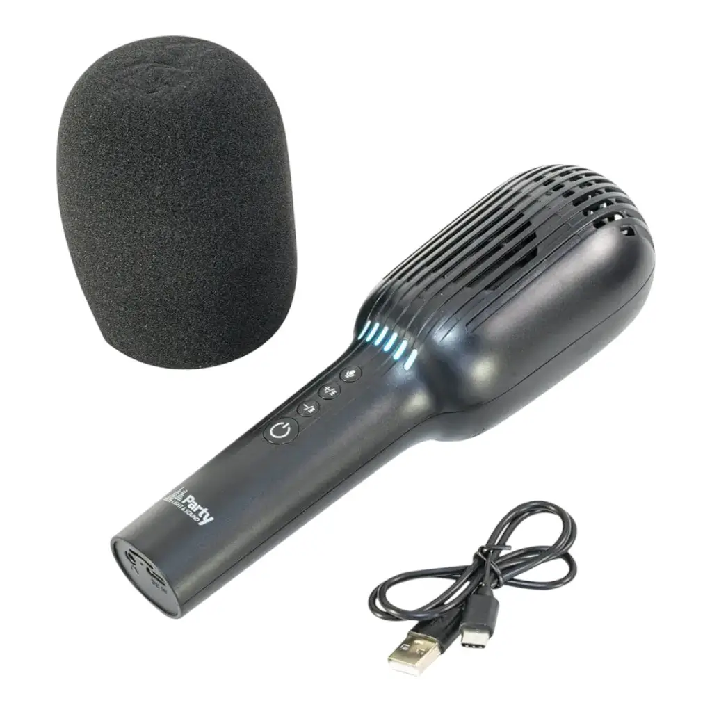 KAMIC-STAR microfoon voor bluetooth karaoke en stemverwisselaar