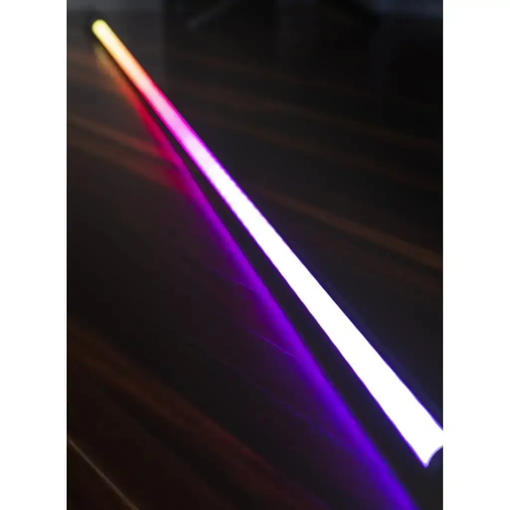 Lichtbuis 1,5m RGB Magic Color Stick zwart