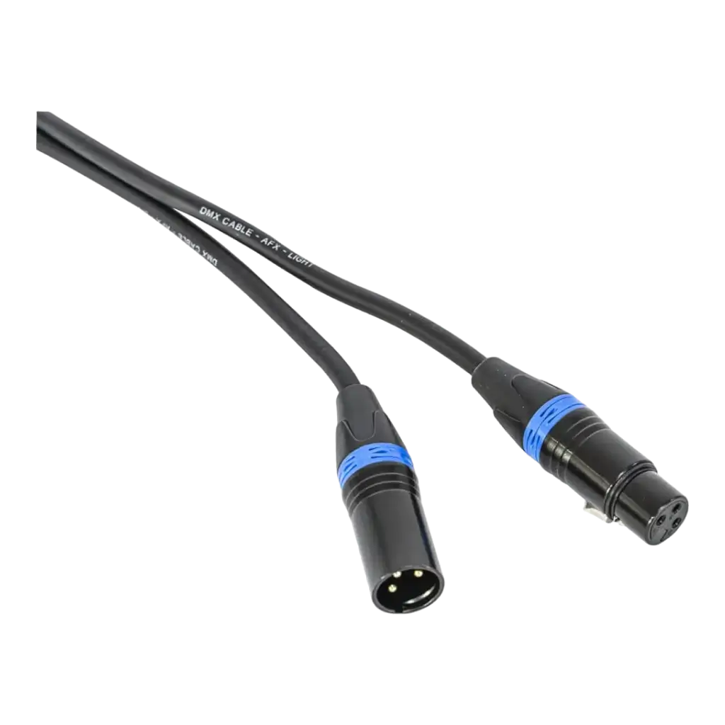 DMX-kabel mannelijk/vrouwelijk 0,6m