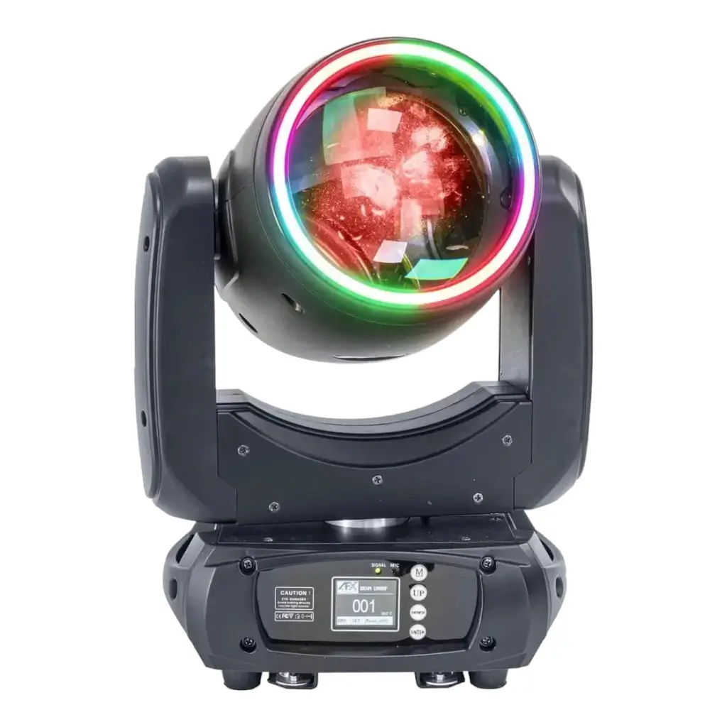 BEAM-100LED-MKII met dubbele prime & lichtring