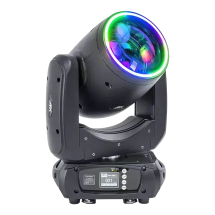 BEAM-100LED-MKII met dubbele prime & lichtring