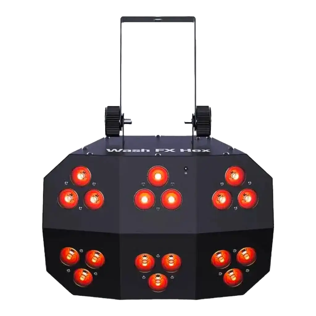 CHAUVET DJ - Farve LED- en UV Wash FX Hex-projector