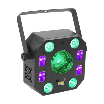 BoomTone DJ 5-in-1 LED effectlichtset - LightShow 5FX