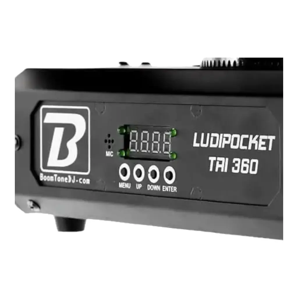 LED BoomTone DJ effecten - LUDIPOCKET TRI 360