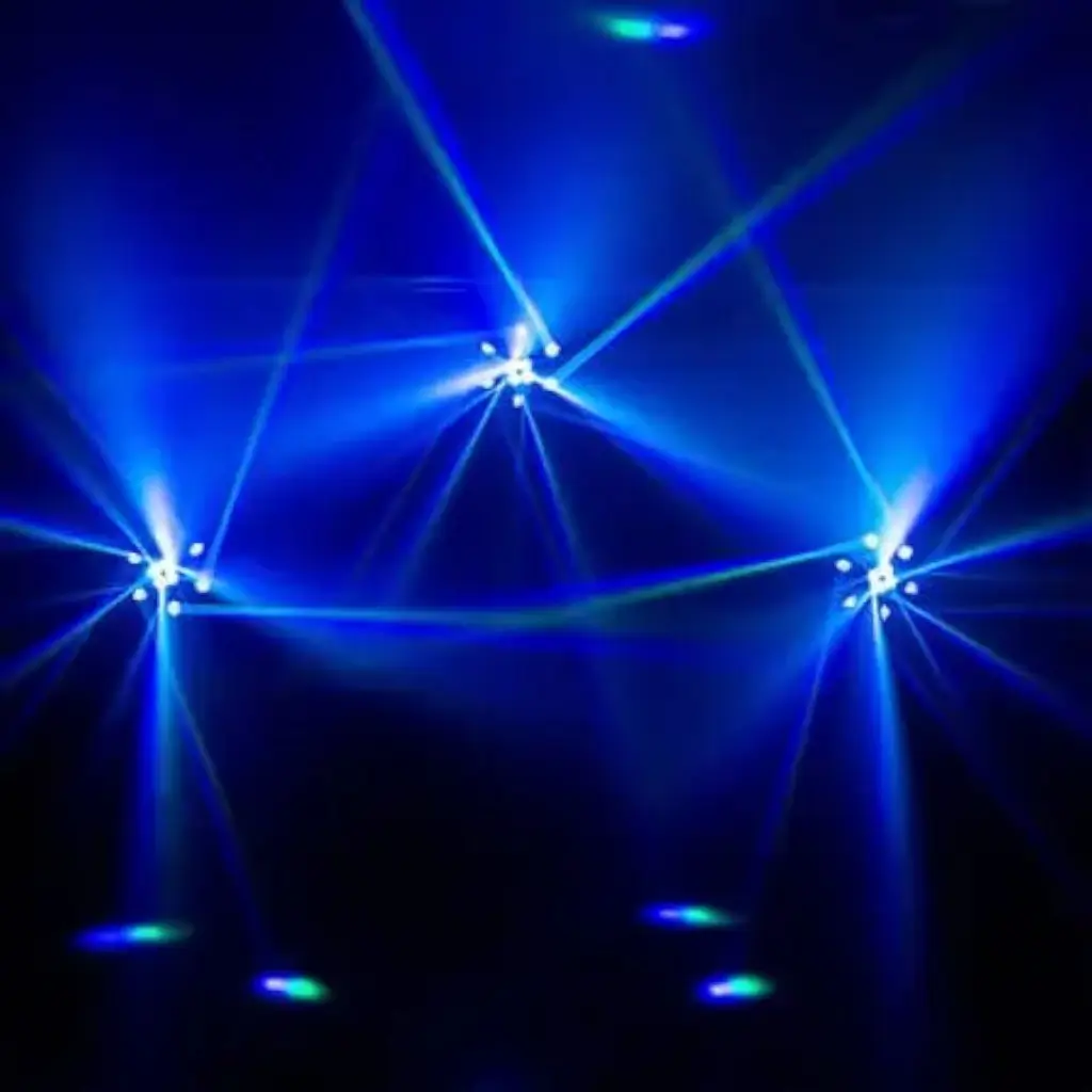 Mac Mah LED effectlichtset - MEGA UFO-LZR