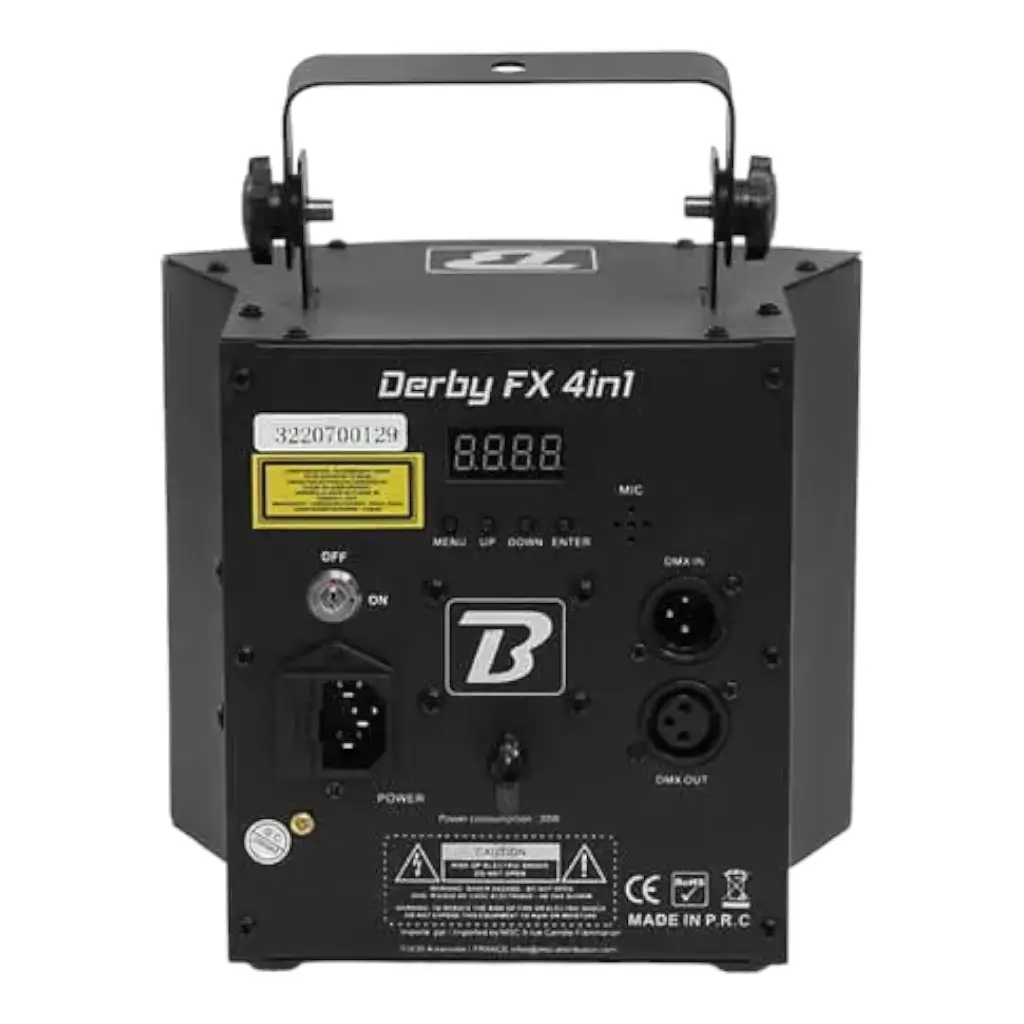 BoomTone DJ 4in1 LED effectlichtset - DerbyFX 4in1