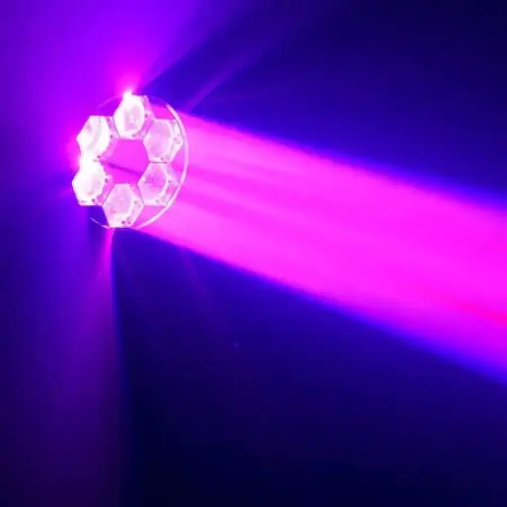 BoomTone DJ 2 in 1 LED draai- en lasereffect - BEE-FX LZR
