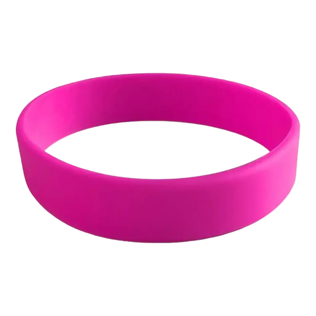 Silicone Armband Roze Ongemarkeerd Volwassene