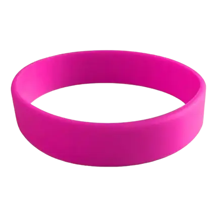Silicone Armband Roze Ongemarkeerd Volwassene