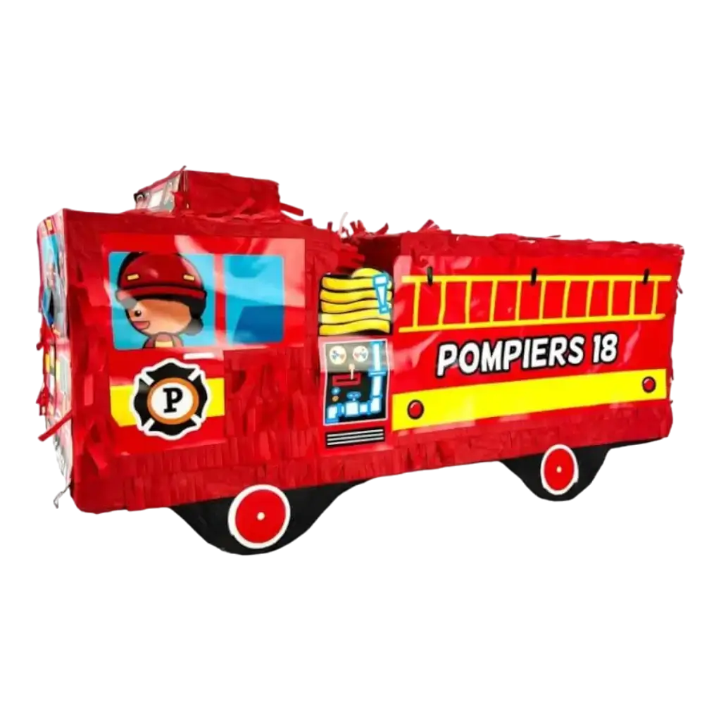 Brandweerwagen Pinata voor kinderen
