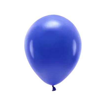 Pak van 100 Pastel 100% Organische Marineblauwe Ballonnen