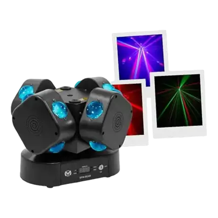 3 in 1 roterende lasermachine - Mac Mah Spin Beam