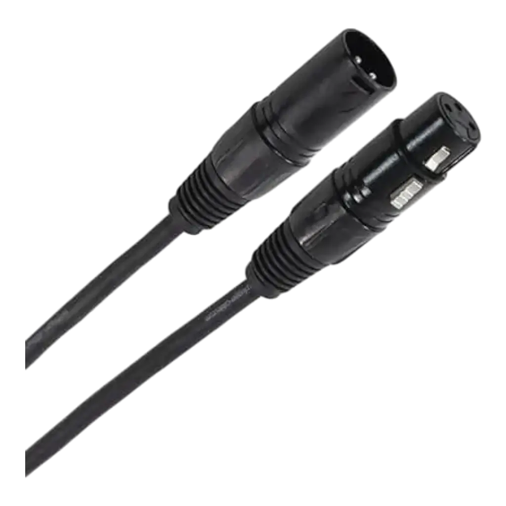 DMX kabel XLR female 3b - XLR male 3b 3m Easy - Plugger